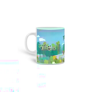 Nome do produto Caneca Ônibus escolar animal