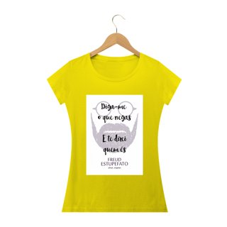 Nome do produto Camiseta Feminina Freud Estupefato Negação