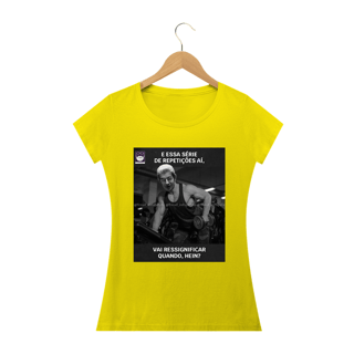 Nome do produto Camiseta Baby Look Lacan Repetições