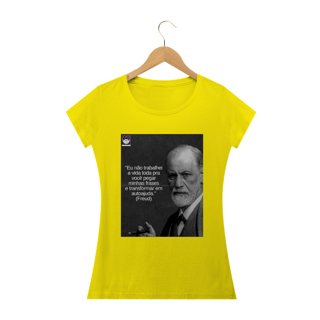 Nome do produto Camiseta Baby Look Freud Estupefato Autoajuda