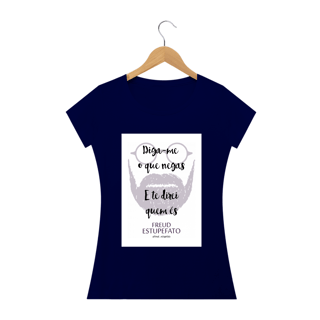 Nome do produto Camiseta Feminina Freud Estupefato Negação