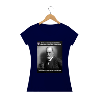 Nome do produto Camiseta Baby look Freud Estupefato Idealização