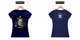 Nome do produto Camiseta Baby Look Freud Estupefato Não Fui Eu Freud