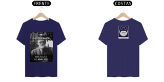 Nome do produto Camiseta Não Era Amor - Freud Estupefato