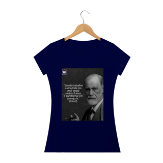 Nome do produto Camiseta Baby Look Freud Estupefato Autoajuda