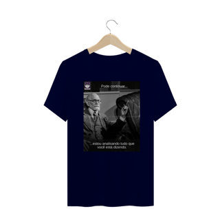 Nome do produto Camiseta  Freud Estupefato Analisando
