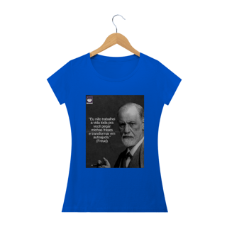 Nome do produto Camiseta Baby Look Freud Estupefato Autoajuda