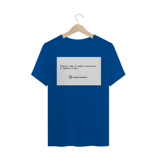 Nome do produto Camiseta Masculina Estupefato Poesia