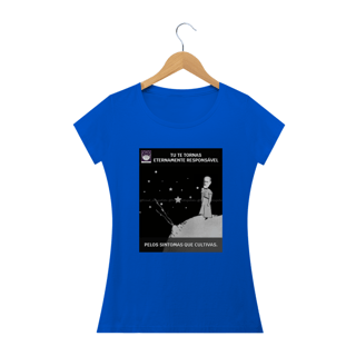 Nome do produto Camiseta Baby Look Freud Pequeno Príncipe Sintoma