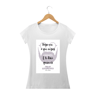 Nome do produto Camiseta Feminina Freud Estupefato Negação