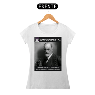 Nome do produto Camiseta Baby Look Freud Sou Psicanalista