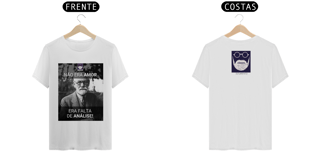 Nome do produto Camiseta Não Era Amor - Freud Estupefato