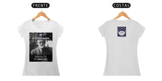 Nome do produto Camiseta Freud Estupefato Baby Look Não Era Amor