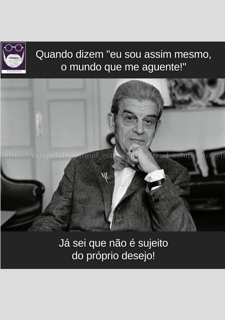 Nome do produto Pôster Lacan Sujeito Próprio Desejo