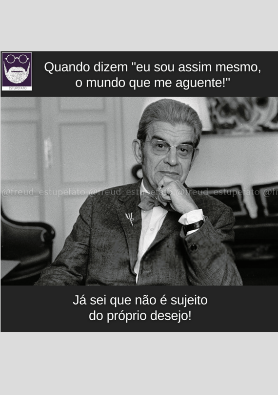 Pôster Lacan Sujeito Próprio Desejo