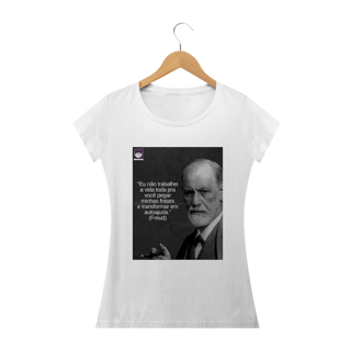 Nome do produto Camiseta Baby Look Freud Estupefato Autoajuda