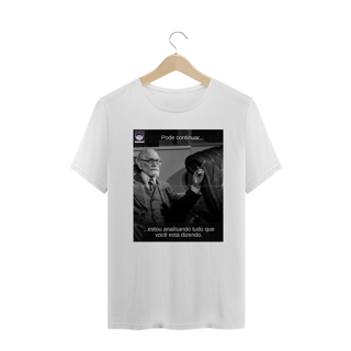 Nome do produto Camiseta  Freud Estupefato Analisando