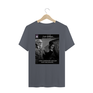 Nome do produto Camiseta  Freud Estupefato Analisando