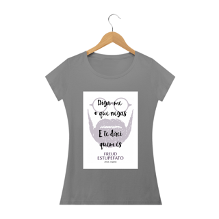 Nome do produto Camiseta Feminina Freud Estupefato Negação