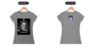 Nome do produto Camiseta Baby Look Freud Estupefato Não Fui Eu Freud