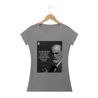 Nome do produto Camiseta Baby Look Freud Estupefato Autoajuda