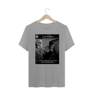 Nome do produto Camiseta  Freud Estupefato Analisando