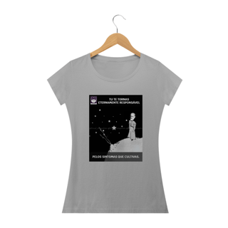 Nome do produto Camiseta Baby Look Freud Pequeno Príncipe Sintoma