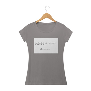 Nome do produto Camiseta Feminina Freud Estupefato Poesia