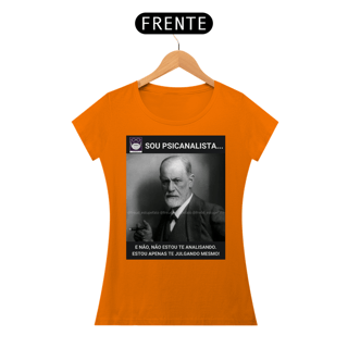 Nome do produto Camiseta Baby Look Freud Sou Psicanalista