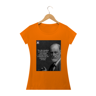Nome do produto Camiseta Baby Look Freud Estupefato Autoajuda