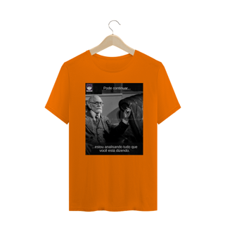Nome do produto Camiseta  Freud Estupefato Analisando