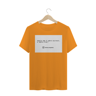 Nome do produto Camiseta Masculina Estupefato Poesia