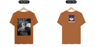 Nome do produto Camiseta Não Era Amor - Freud Estupefato