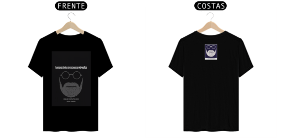 Camiseta Freud Estupefato Liberdade