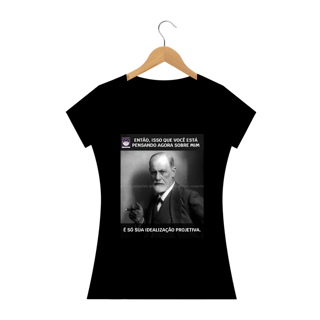 Nome do produto Camiseta Baby look Freud Estupefato Idealização