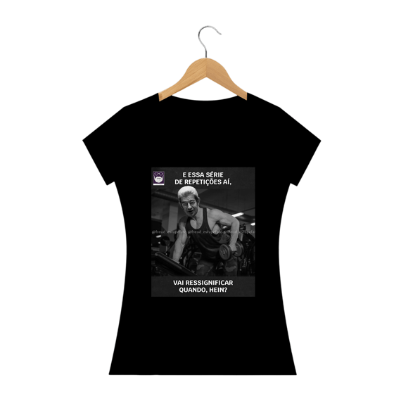 Camiseta Baby Look Lacan Repetições