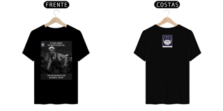Nome do produto Camiseta Freud Estupefato Lacan Repetições