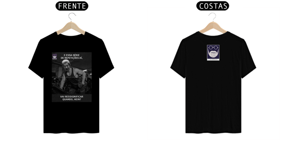 Camiseta Freud Estupefato Lacan Repetições