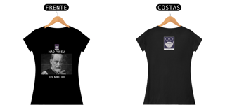 Nome do produto Camiseta Baby Look Freud Estupefato Não Fui Eu Freud