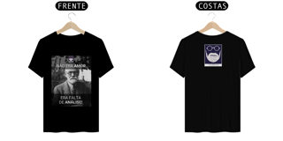 Nome do produto Camiseta Não Era Amor - Freud Estupefato