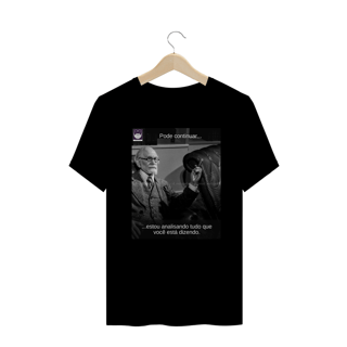 Nome do produto Camiseta  Freud Estupefato Analisando