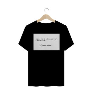 Nome do produto Camiseta Masculina Estupefato Poesia