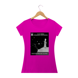 Nome do produto Camiseta Baby Look Freud Pequeno Príncipe Sintoma