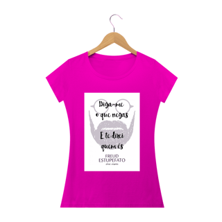 Nome do produto Camiseta Feminina Freud Estupefato Negação