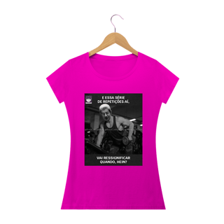 Nome do produto Camiseta Baby Look Lacan Repetições