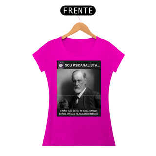 Nome do produto Camiseta Baby Look Freud Sou Psicanalista