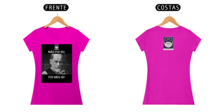 Nome do produto Camiseta Baby Look Freud Estupefato Não Fui Eu Freud