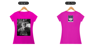 Nome do produto Camiseta Freud Estupefato Baby Look Não Era Amor