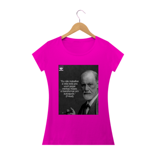 Nome do produto Camiseta Baby Look Freud Estupefato Autoajuda