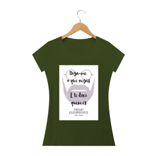 Nome do produto Camiseta Feminina Freud Estupefato Negação